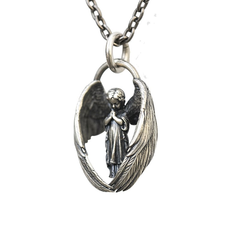 🔥 - Praying Angel Pendant Necklace - You are my angel