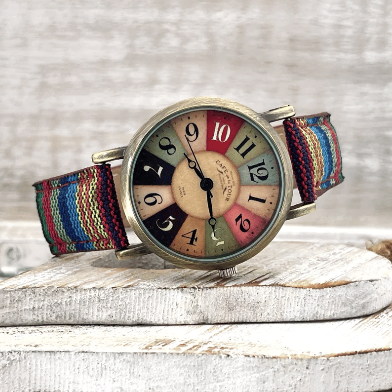 Boho hippie steampunk watch 💯🔥