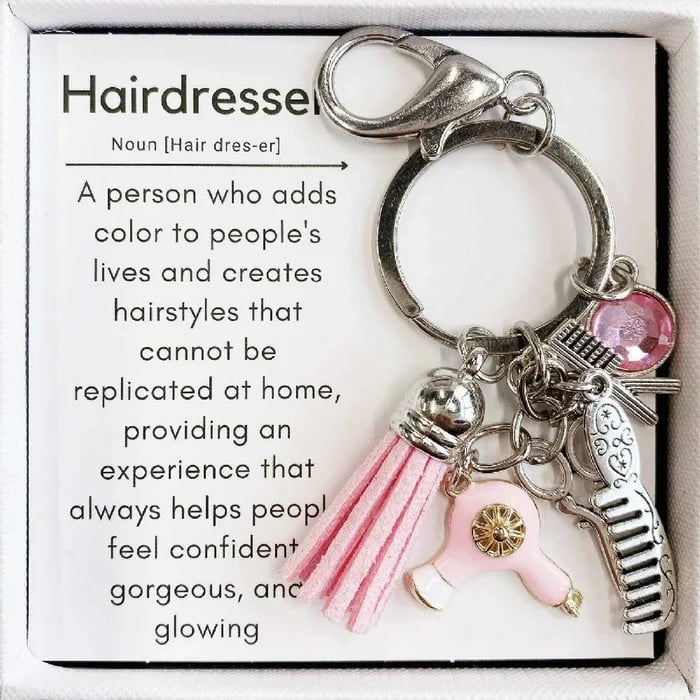 💕Hairstylist Gift Keychain