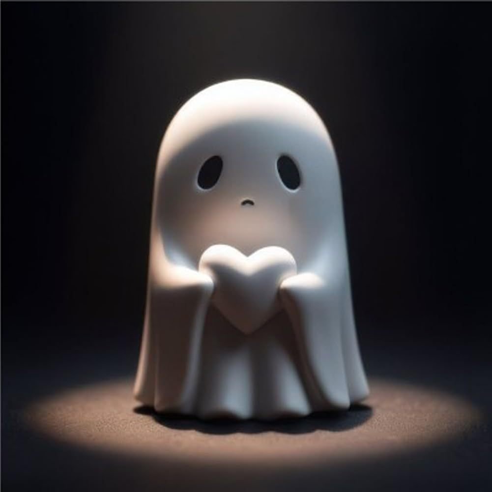 👻Cute Ghost Statue