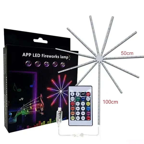 🎅Firework LED Lights