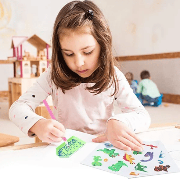 DIY children's free stick cartoon diamond painting