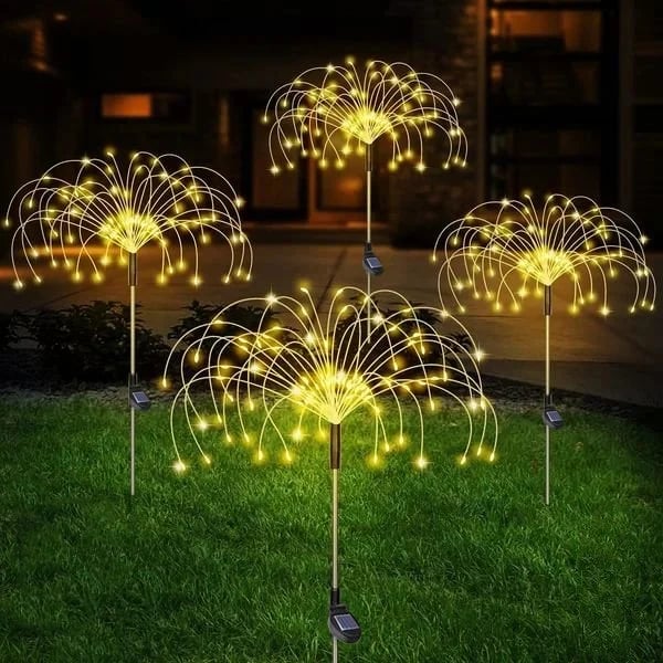 🎁Waterproof  Solar Garden Fireworks Lamp