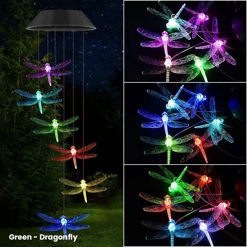 Mother's Day Hot Sale 40%OFF💥Solar Wind Chimes Decorative Lanterns