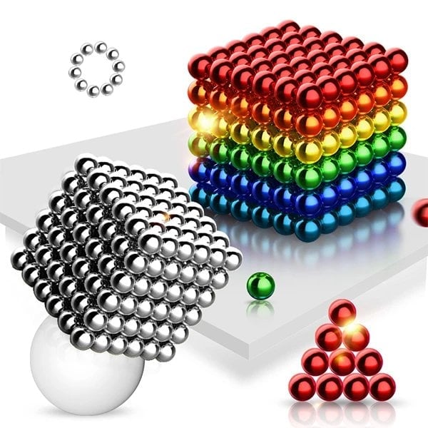 (❤️) Multi Colored  216 Pcs/ 512 Pcs Magnetic Balls,🎁Buy More Save More🎁