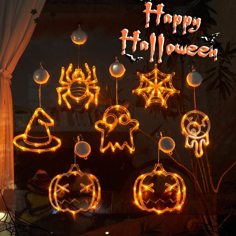 ✨ Upgrade Halloween Window Lights  Decorations