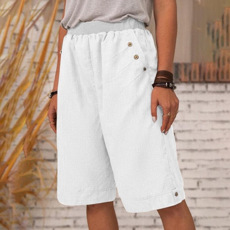 Women's summer casual pocket shorts