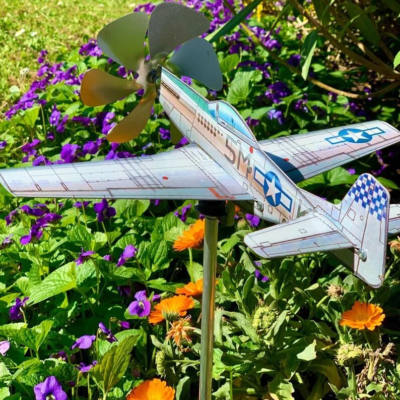 💕Airplane Wind Spinner Aircraft Pinwheel