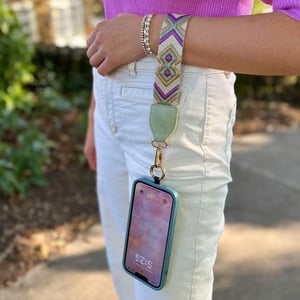 💖Last Day 49% OFF-Phone Strap with Zippered Pouch🎉Buy 2 Save 20%