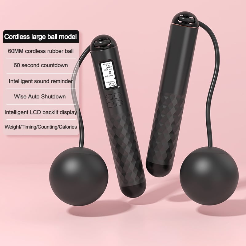 🔥Skipping Rope with Counter ( Gravity Ball without Rope) , For Lose Weight, Burn Calories