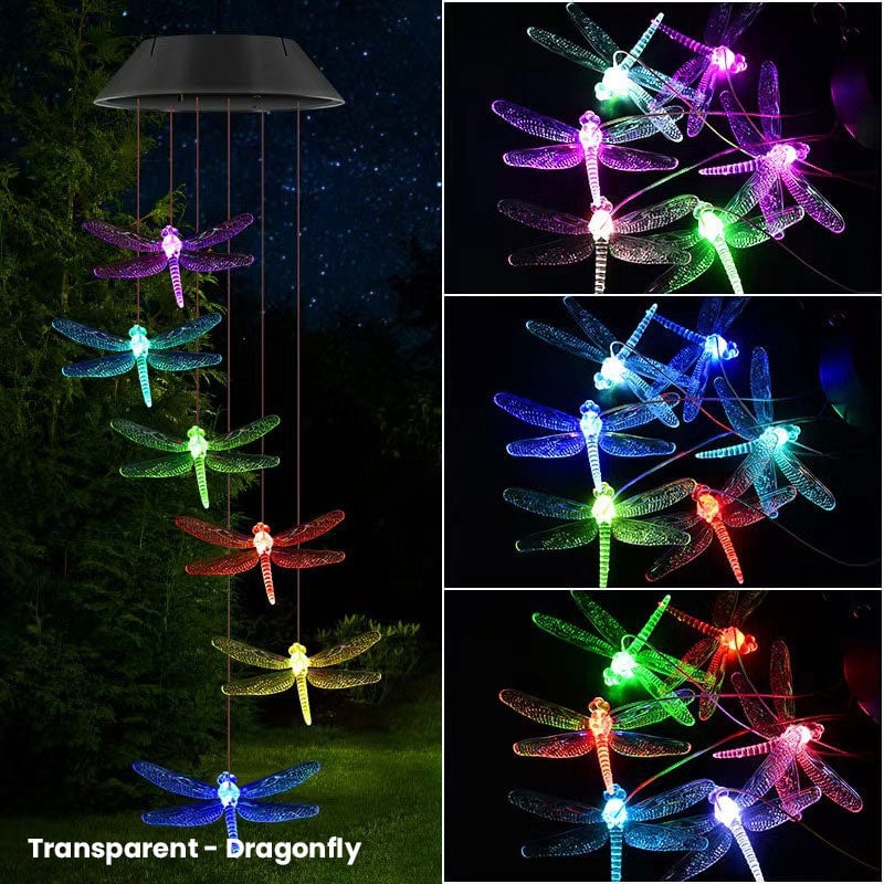 Mother's Day Hot Sale 40%OFF💥Solar Wind Chimes Decorative Lanterns