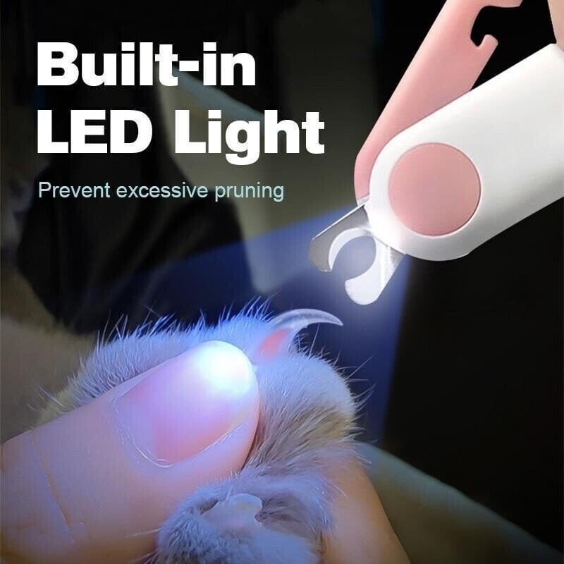 🔥(New Year Hot Sale - Save 40% OFF) LED Pet Nail Clipper