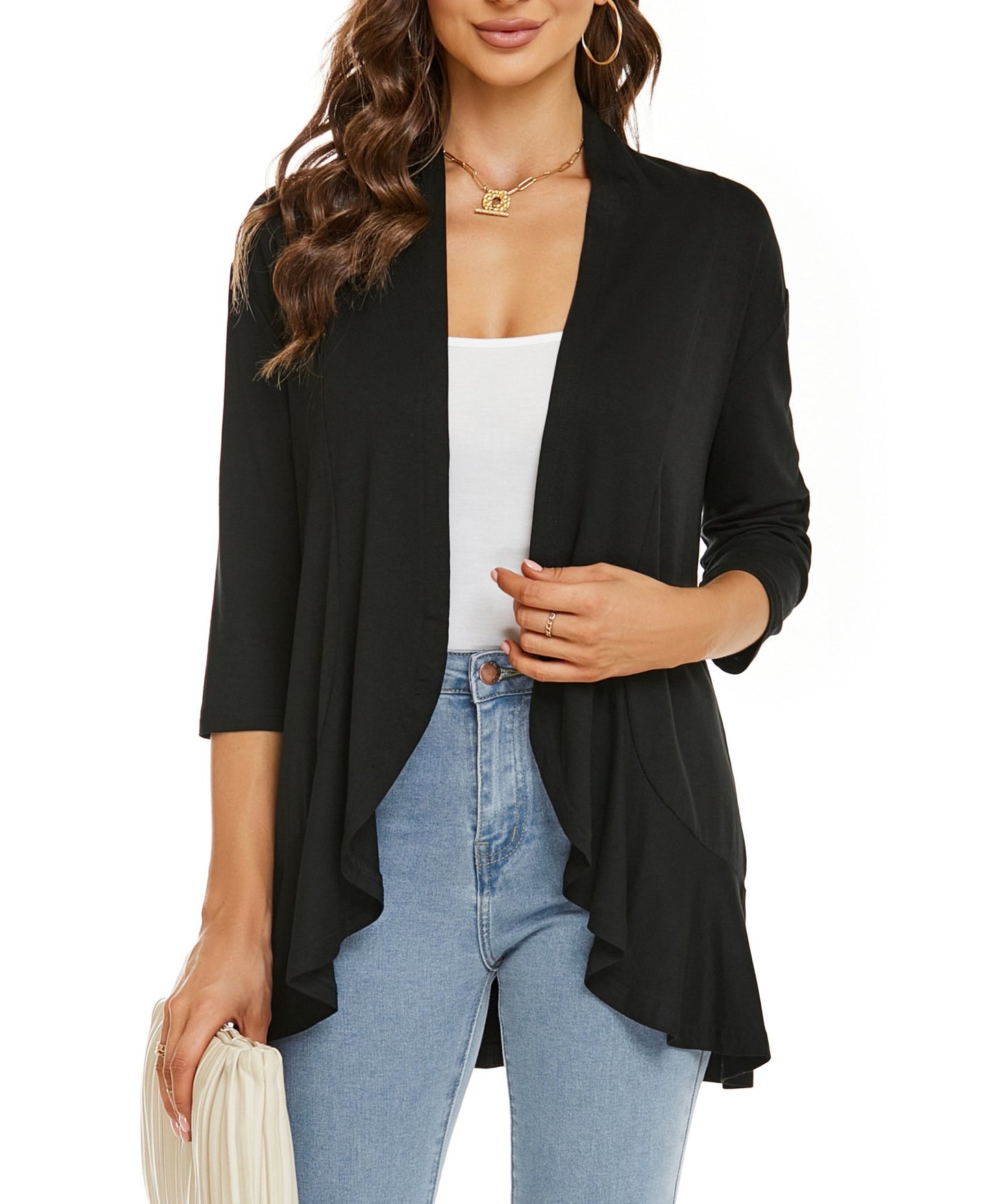 Women's Casual Lightweight Open Front Cardigans