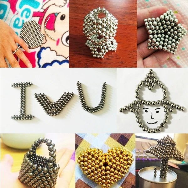 (❤️) Multi Colored  216 Pcs/ 512 Pcs Magnetic Balls,🎁Buy More Save More🎁