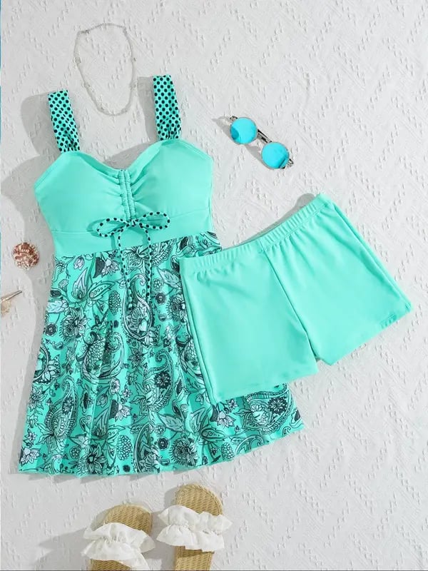 🔥👙Women's V Neck Swimdress