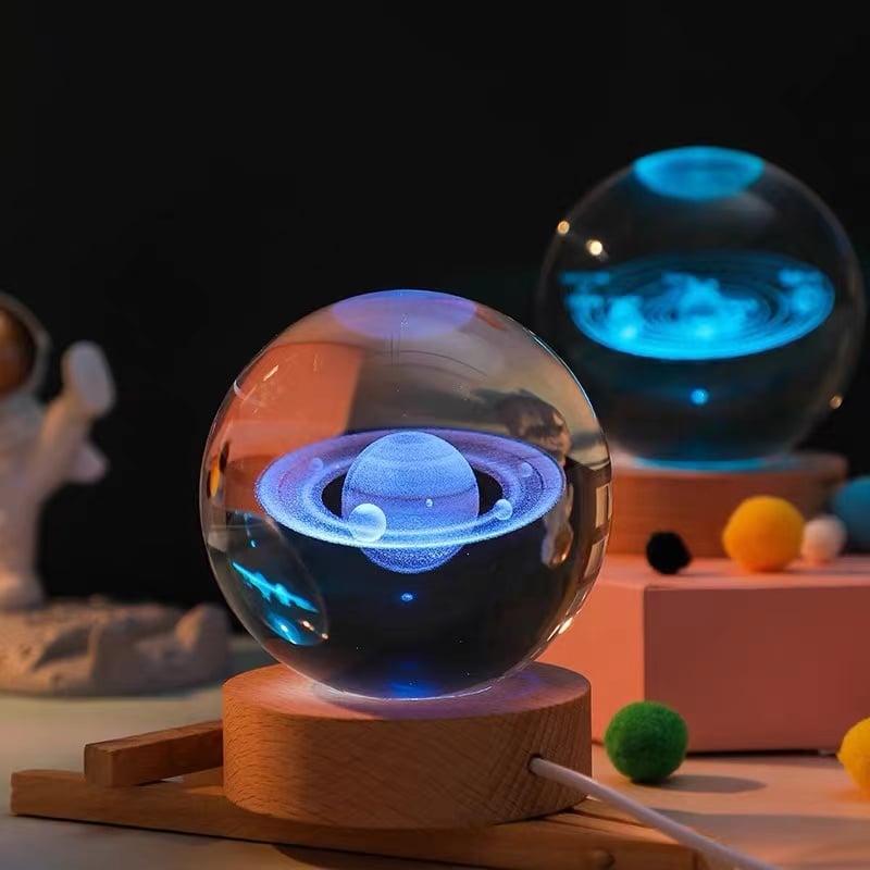 🎁Hot Sale - 3D Planet Crystal Ball (🔥 FREE SHIPPING 🔥)