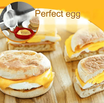 Mini egg burger cooker