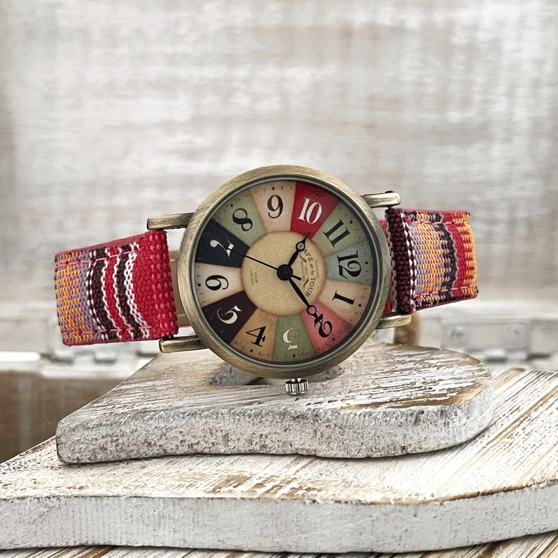 Boho hippie steampunk watch 💯🔥