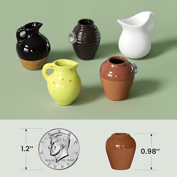 🌸Cute Plant Ceramic Vase Fridge Magnets