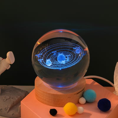 🎁Hot Sale - 3D Planet Crystal Ball (🔥 FREE SHIPPING 🔥)