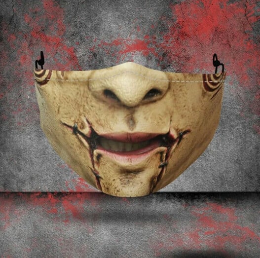 🎃Early Halloween Promotion🎃Halloween Half Face Scare Masks