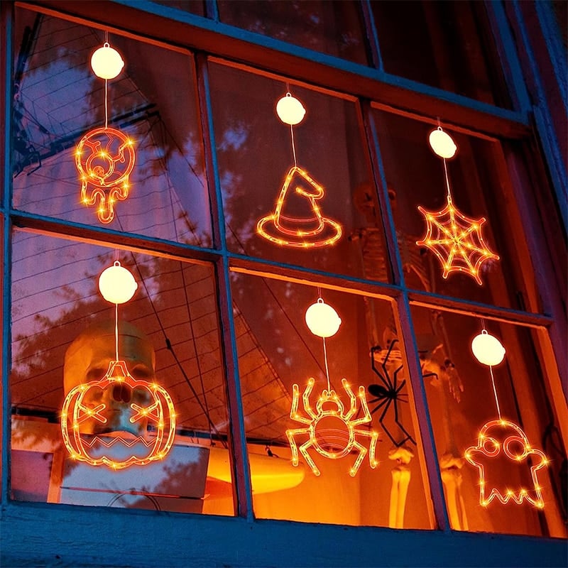 ✨ Upgrade Halloween Window Lights  Decorations