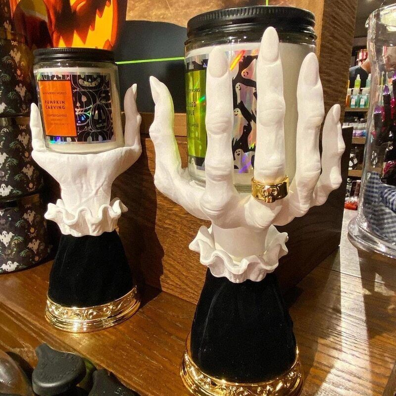 🎃Halloween special-DIY witch hand candle holder base