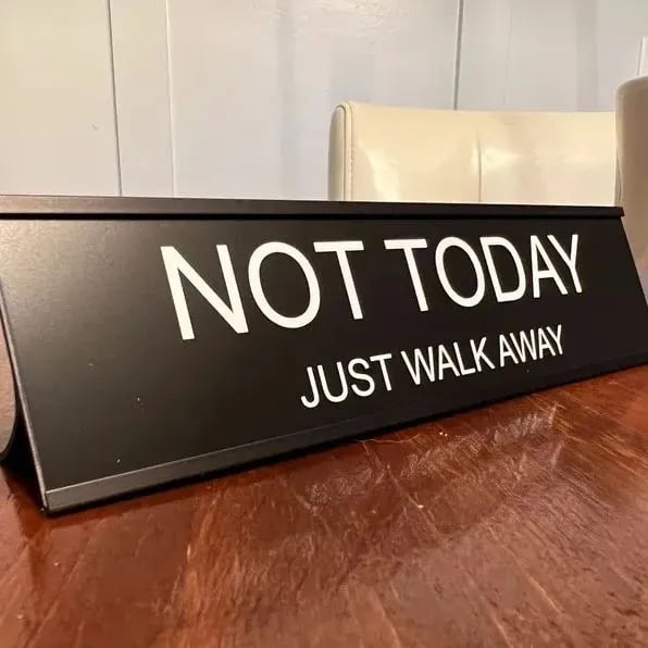 😂Funny Office Decor Sign