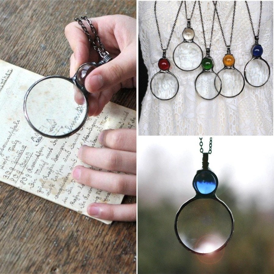 🔥-Magnifying Glass Necklace gift