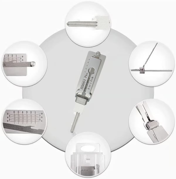 🔥Stainless Steel Master Key Decoder