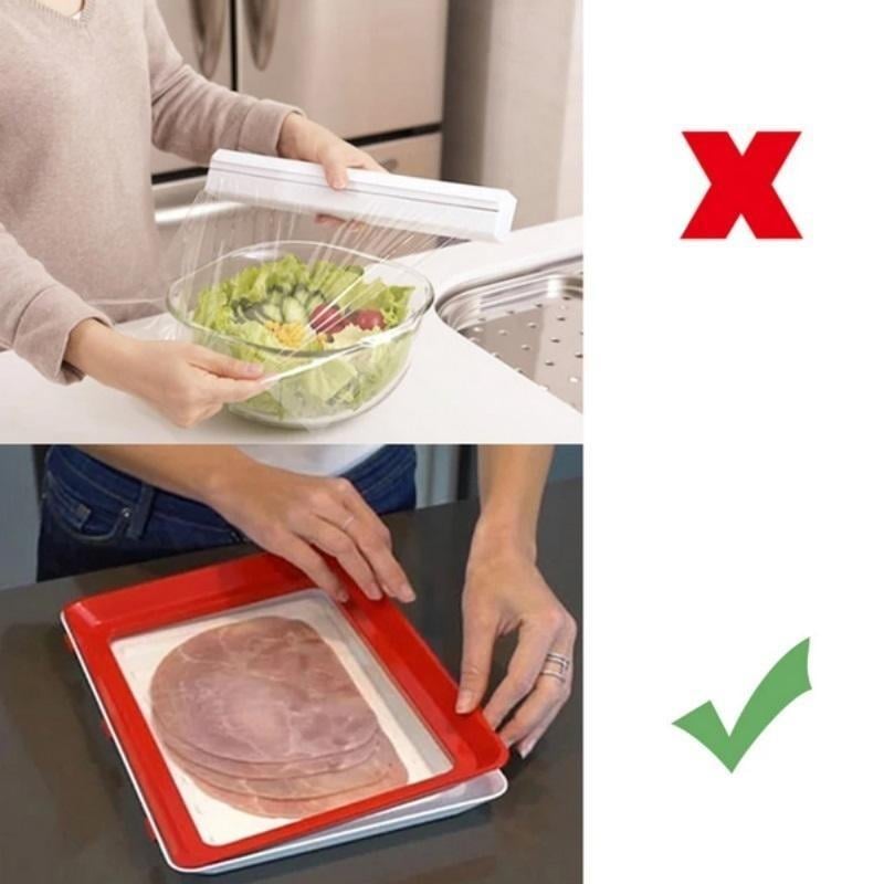 🔥Environmentally Friendly Design - Reusable Food Preserving Tray🥰