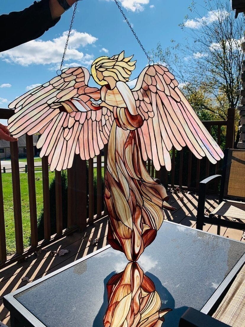 Guardian Angel Window Hangings