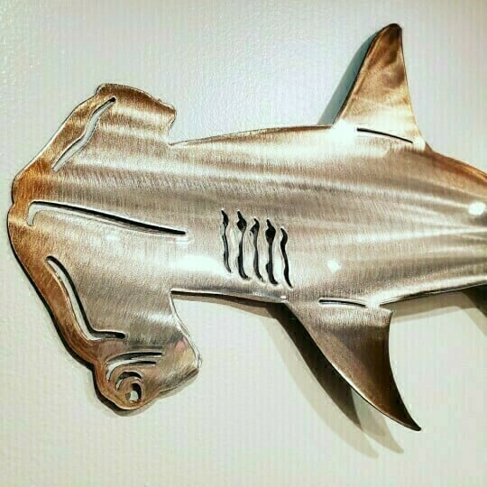 🦈 Metal Shark Art Wall Decor