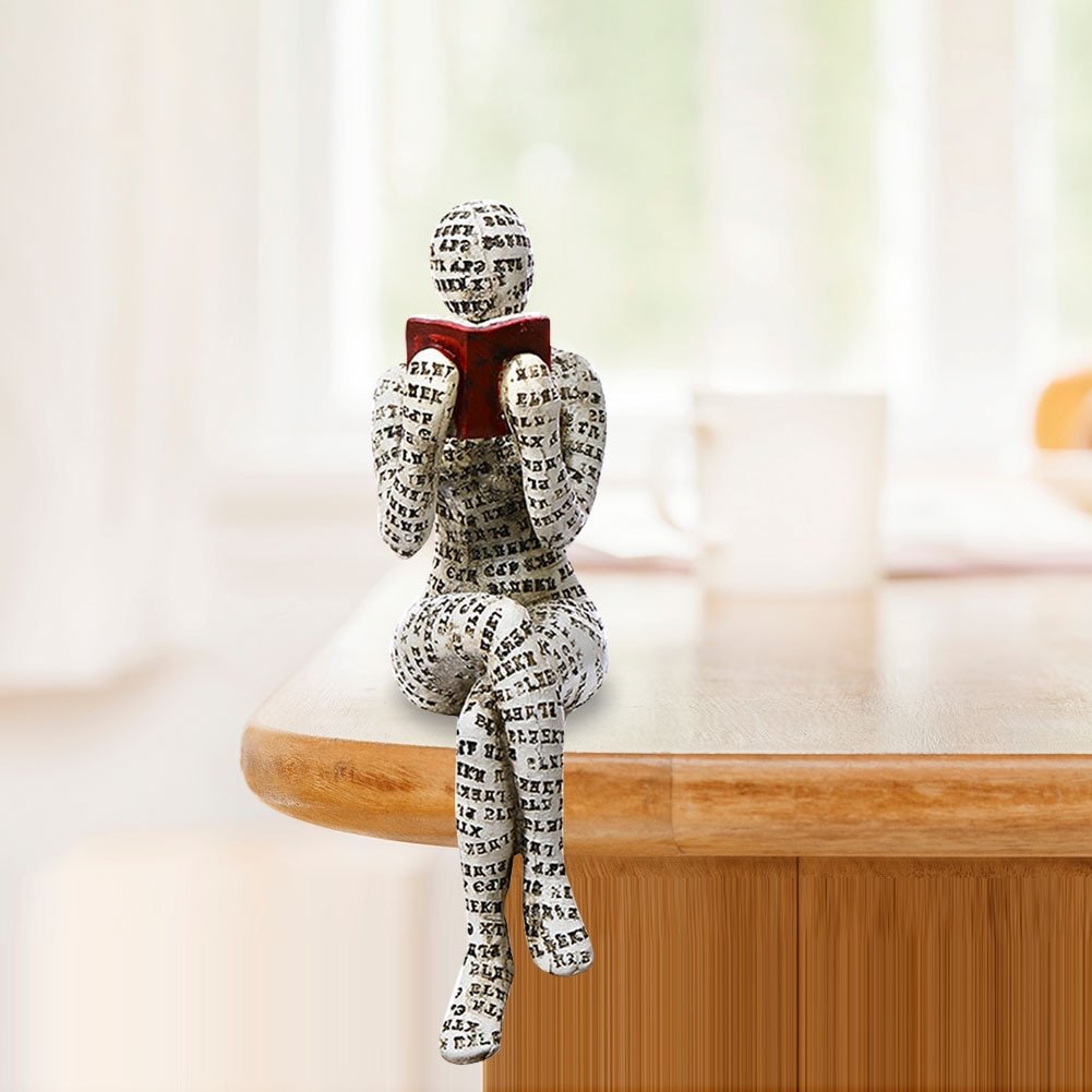 (🔥HOT SALE NOW 49% OFF) -Nordic Modern Reading Woman Statue