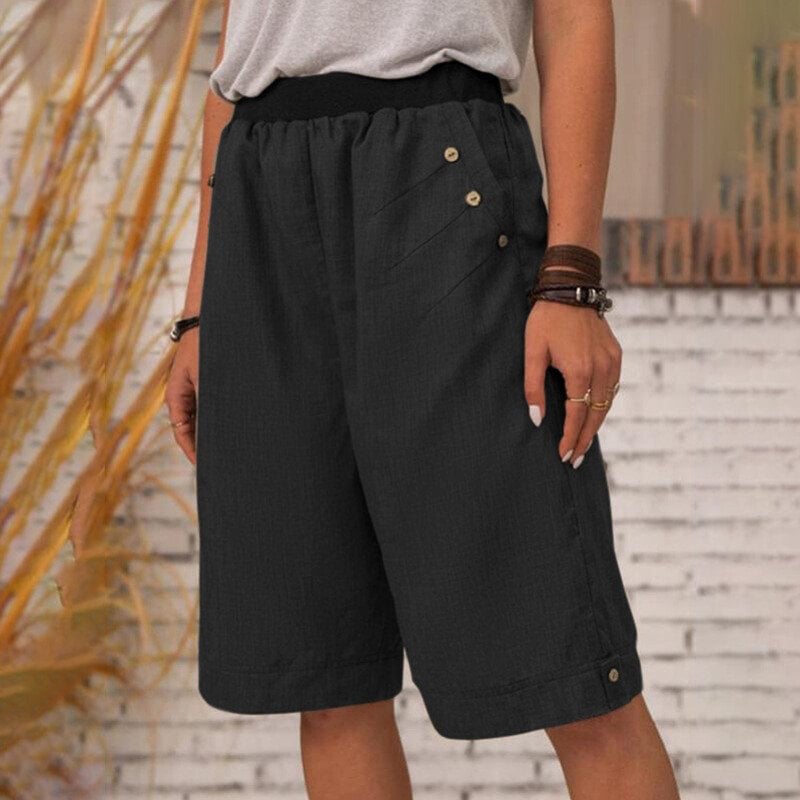 Women's summer casual pocket shorts