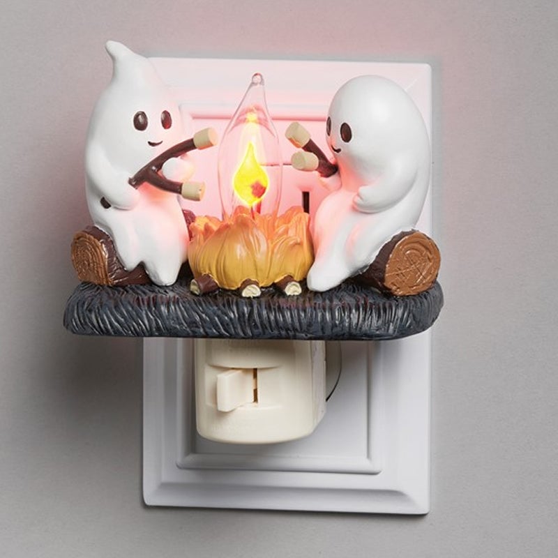 USB Ghost Campfire Flickering Nightlight✨🔥👻