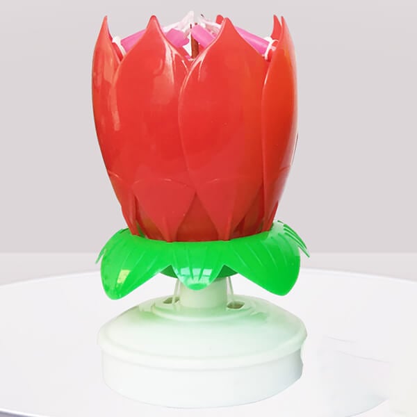 Magic Flower Birthday Candle