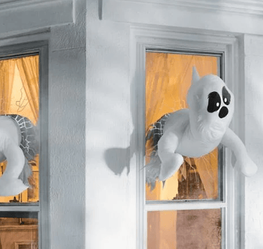 🎃 Expressive Window Crasher Ghosts👻Lovely Halloween Decoration