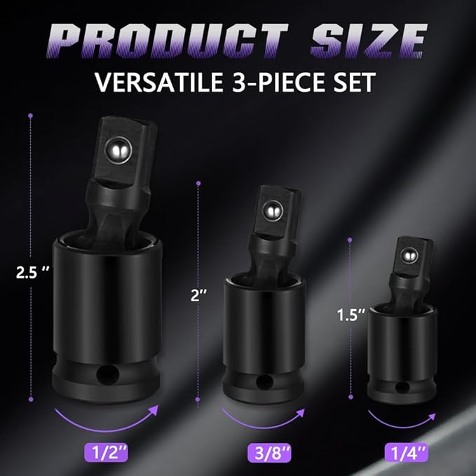 Ultimate Swivel Impact Socket Set