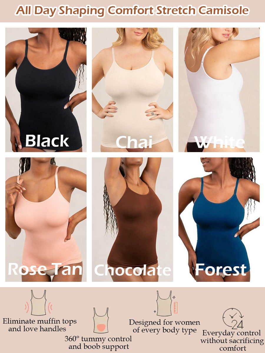 💕HOT SALE All Day Shaping Comfort Stretch Camisolei
