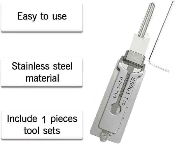 🔥Stainless Steel Master Key Decoder