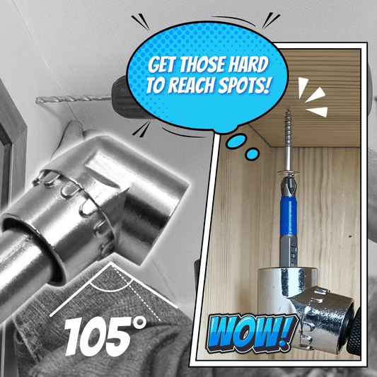 🔧105 Degree Right Angle Drill Adapter