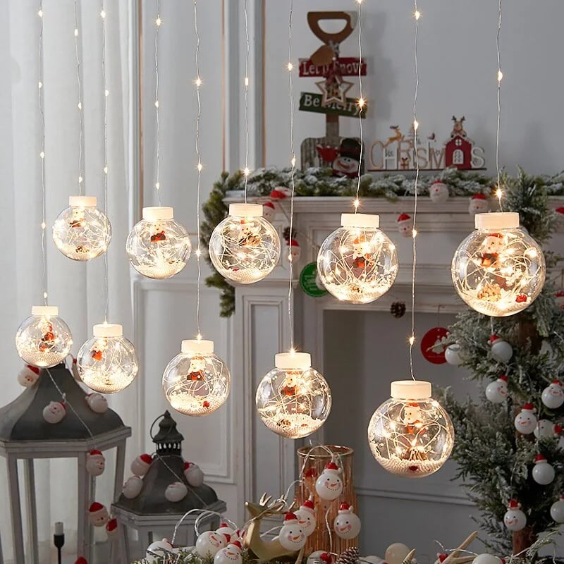 🎄Christmas Led Wishing Ball String Lights Decorations