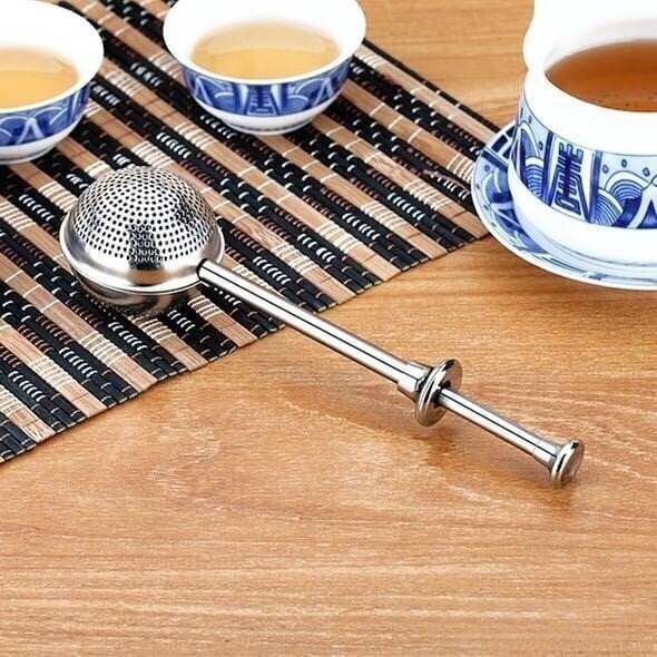 🔥(New Year Hot Sale - Save 40% OFF) Long-Handle Tea Ball Infuser