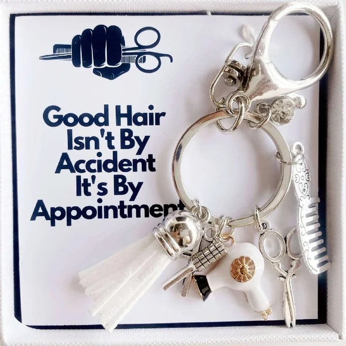 💕Hairstylist Gift Keychain