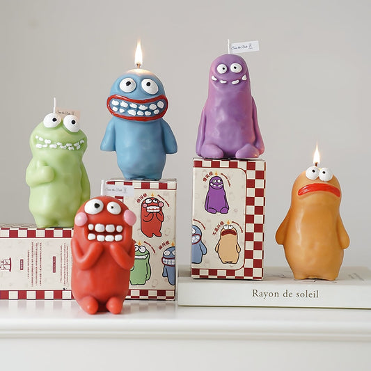 Cute Mud Monster Scented Candle🔥