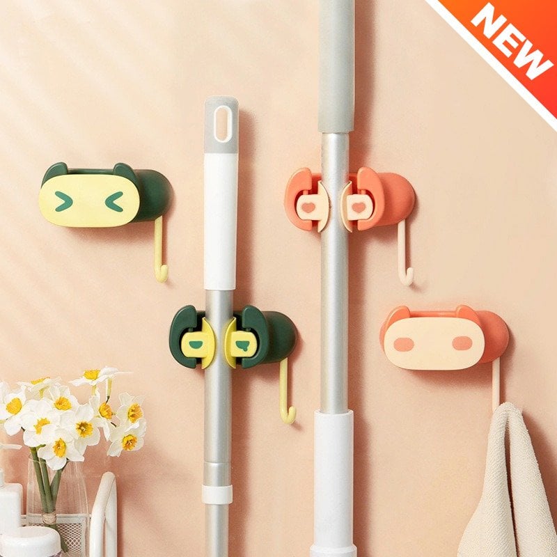 Wall Mounted Mop Organizer-(Save $30 Only Today!)