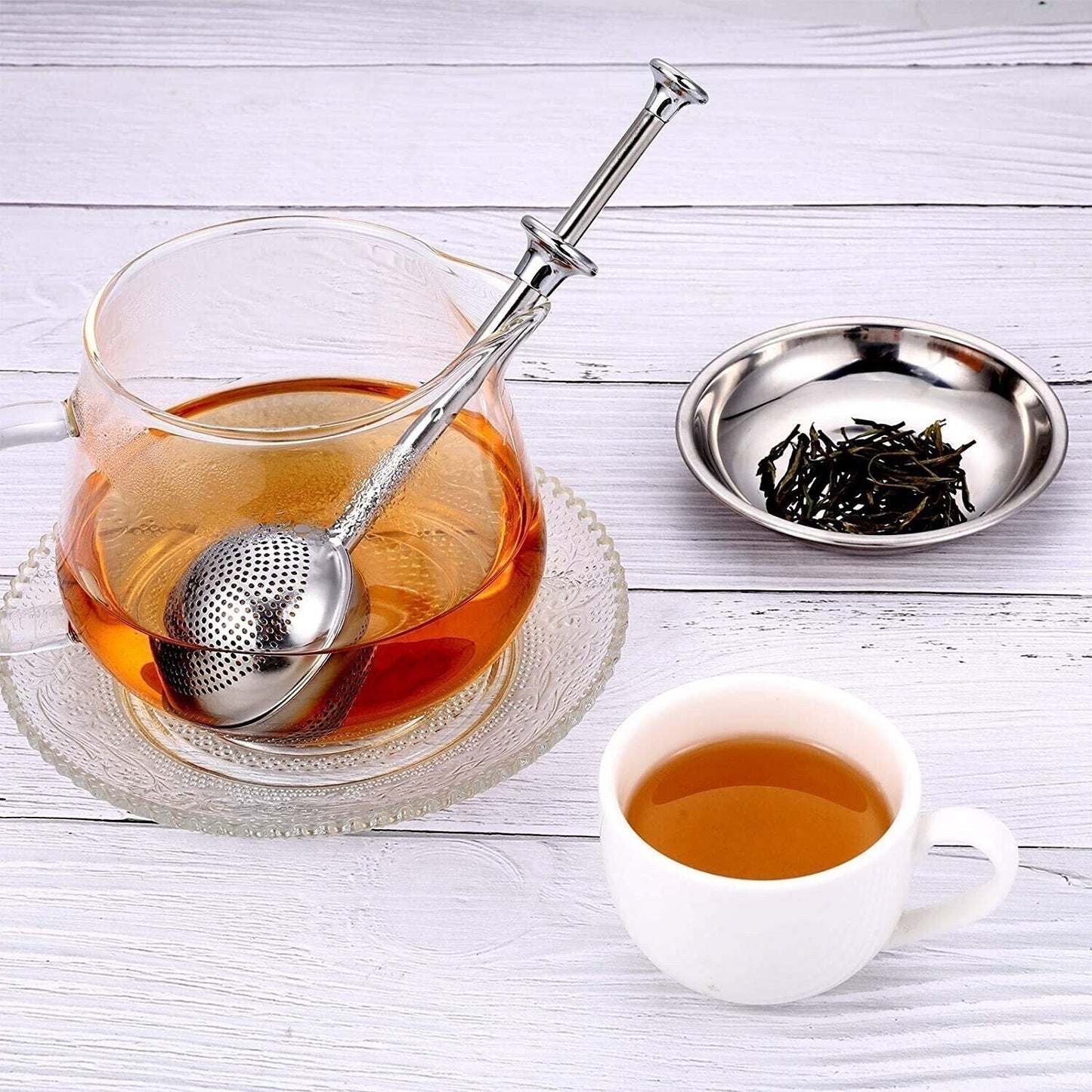 🔥(New Year Hot Sale - Save 40% OFF) Long-Handle Tea Ball Infuser