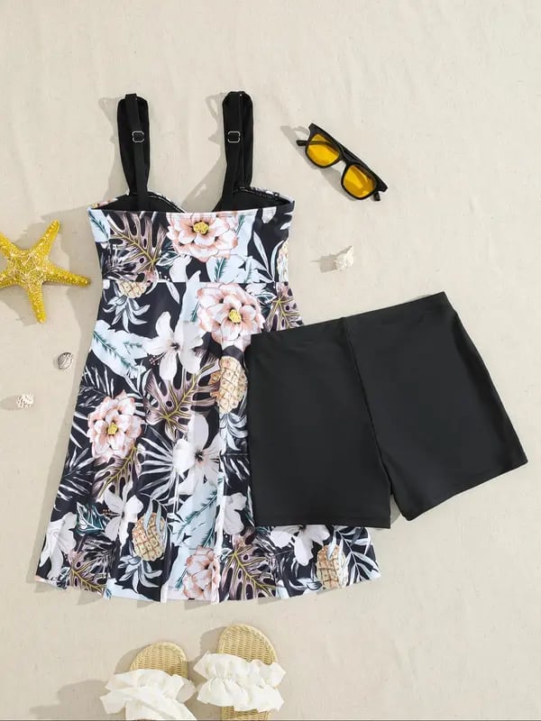 🔥👙Women's V Neck Swimdress