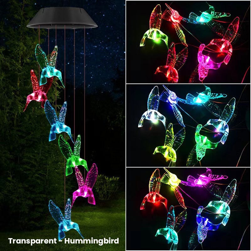 Mother's Day Hot Sale 40%OFF💥Solar Wind Chimes Decorative Lanterns